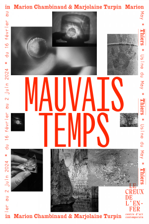 Expositions - Mauvais temps, de Marion Chambinaud et Marjolaine Turpin - Forces contraires de Silvana Mc Nulty