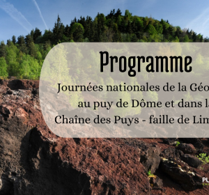 Programme journées nationales de la Géologie