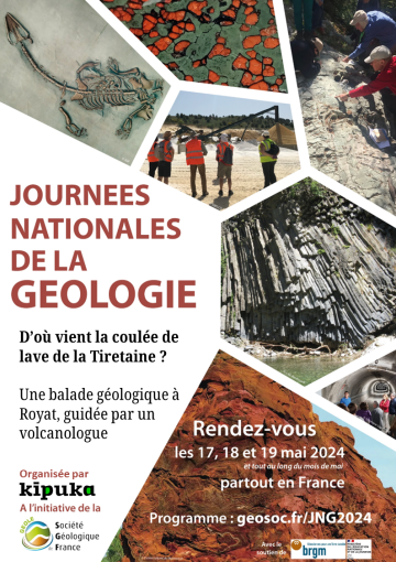 © Journées Nationales de la Géologie - Balade géologique au bord de la Tiretaine